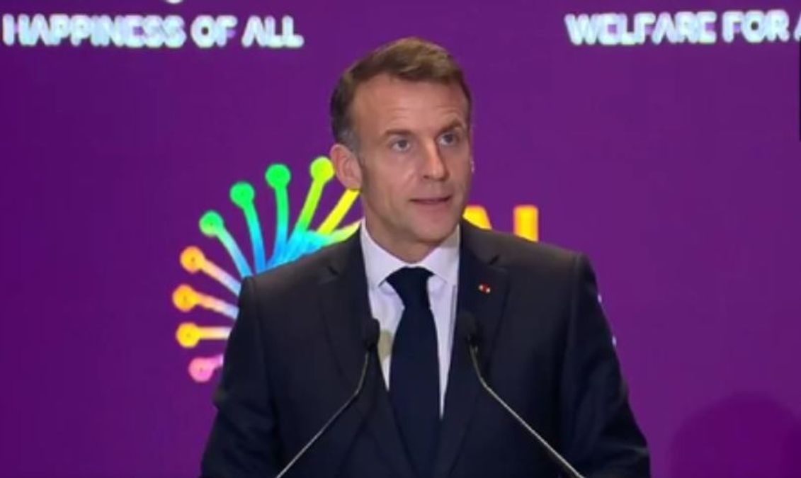 India built what no one else did, says French President Emmanuel Macron at AI Impact Summit