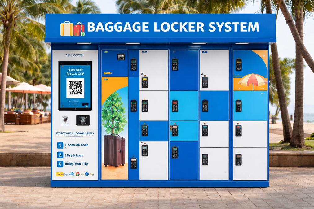 Baggage locker system launched by Puri municipality to ease tourists’ worries