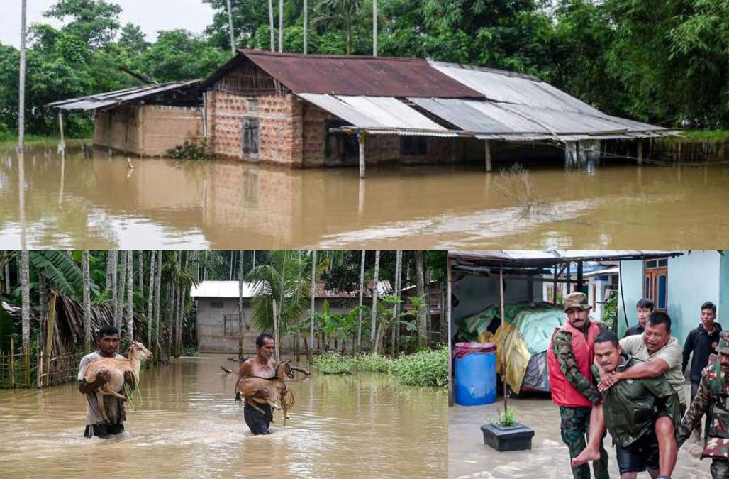 ଉତ୍ତର-ପୂର୍ବ ଭାରତରେ ବର୍ଷା ବିତ୍ପାତ: ମୃତ୍ୟୁସଂଖ୍ୟା ୩୪କୁ ବୃଦ୍ଧି