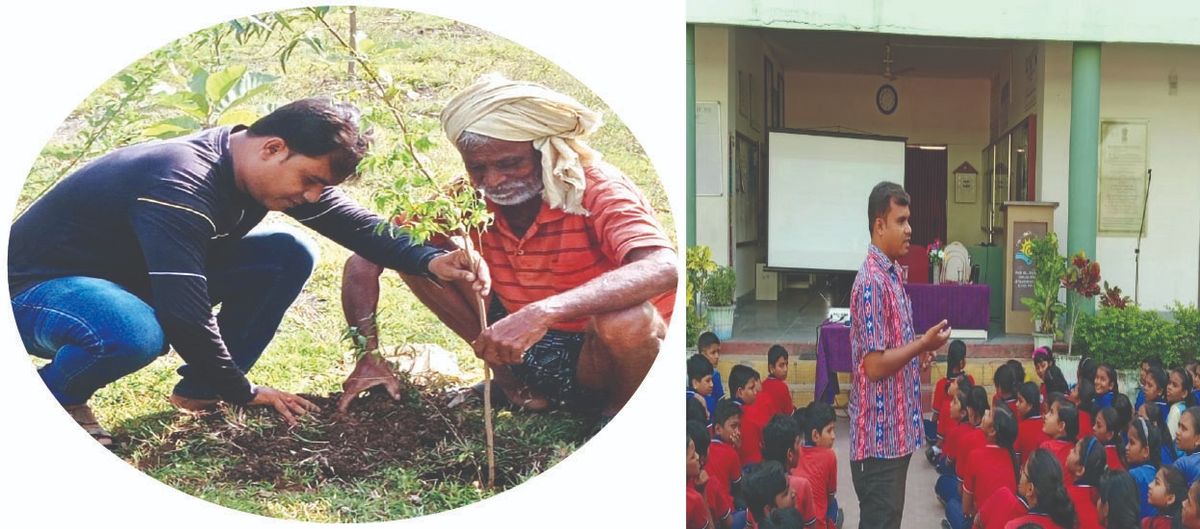 Environmentalist: ପରିବେଶ ଯୋଦ୍ଧା: ‘ତମାଖୁ ଛାଡ଼ନ୍ତୁ, ବୃକ୍ଷ ଲଗାନ୍ତୁ’