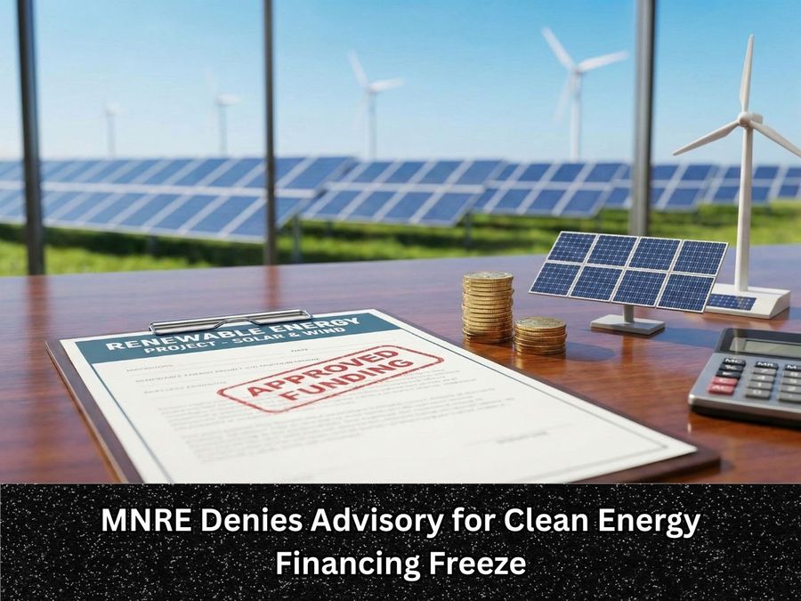 MNRE Denies Advisory for Clean Energy Financing Freeze