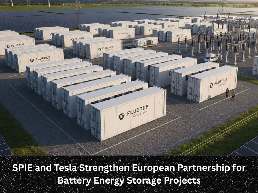 SPIE and Tesla Strengthen European Partnership for Battery Energy Storage Projects