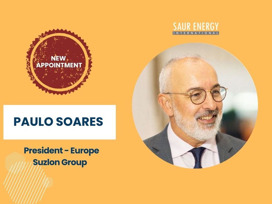 Paulo Soares Rejoins Suzlon As President To Accelerate European Business