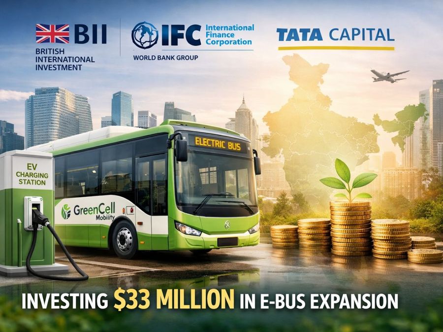 BII, IFC and Tata Capital Back GreenCell Mobility With $33 Mn for E-Bus Expansion