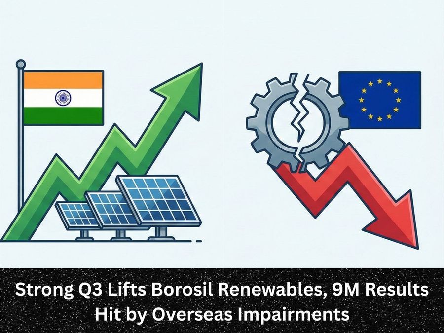 Strong Q3 Lifts Borosil Renewables, 9M Results Hit by Overseas Impairments