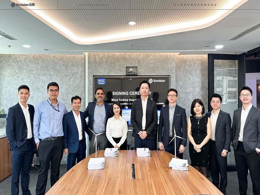 Envision Partners with REE Group to Deliver Southeast Asia's Largest Single-Turbine Nearshore Wind Projects