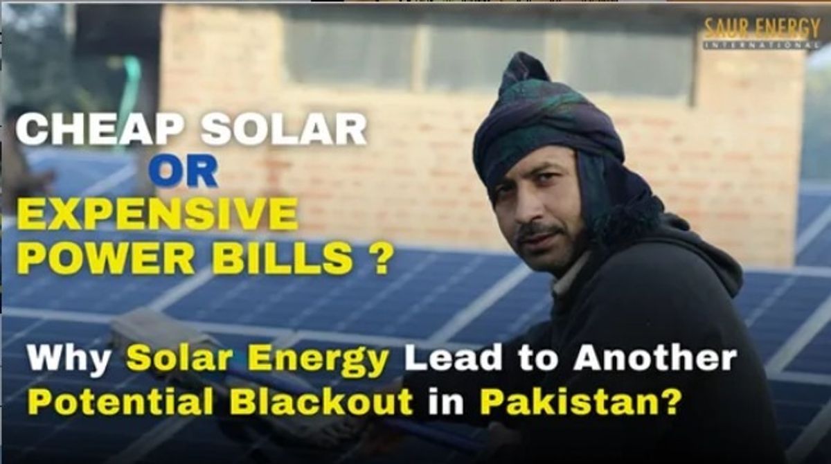 Pakistan's Power Regulator Moves To Curb Solar Energy
