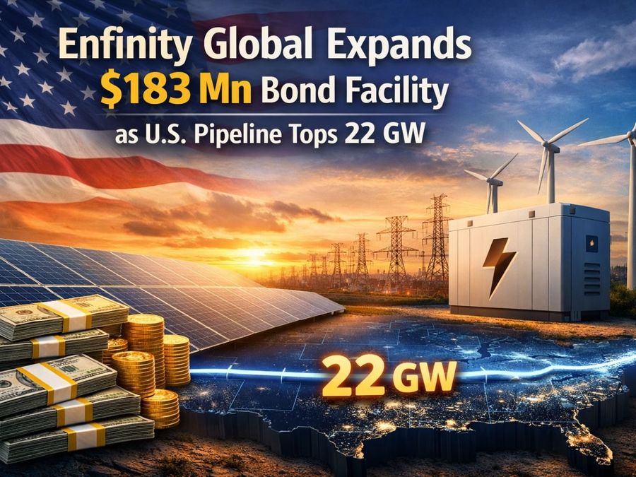 Enfinity Global Backs Europe, US Renewable Growth With $183 Mn Bond Facility