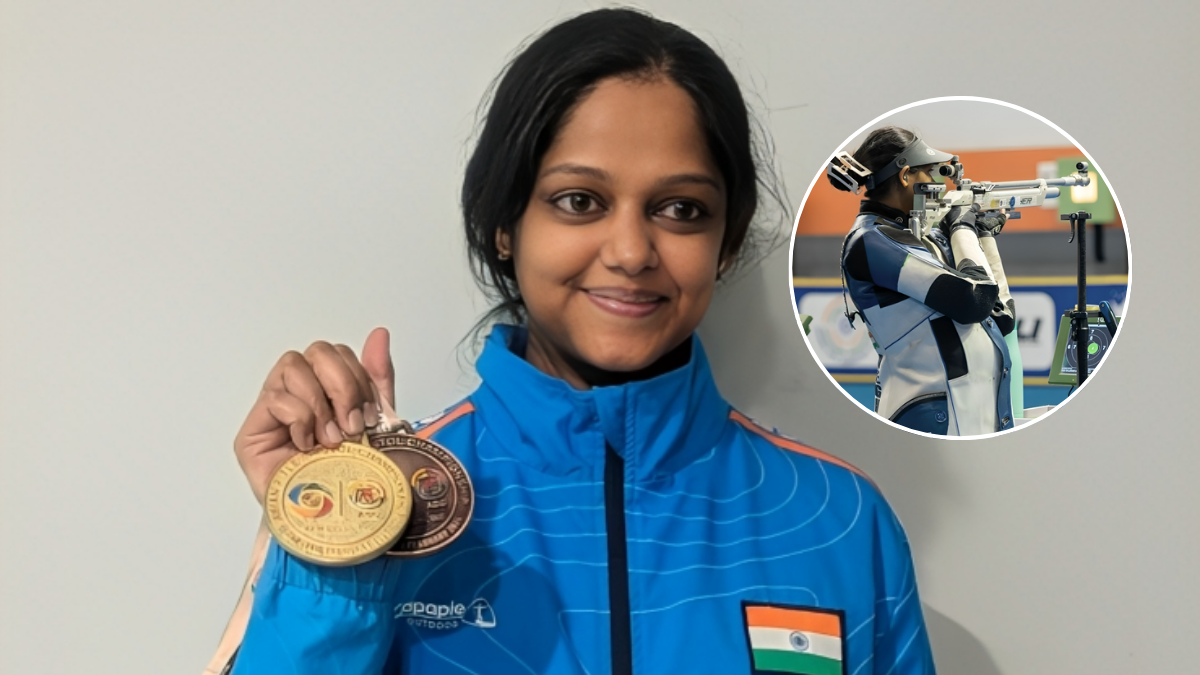 Eight Months Pregnant & A Champion: Rifle Shooter Meghana Sajjanar