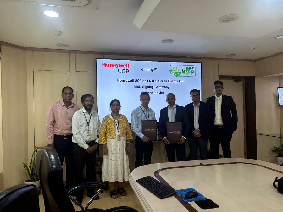 NTPC Green and Honeywell Collaboration Sparks Sustainable Aviation Fuel Production in Andhra Pradesh