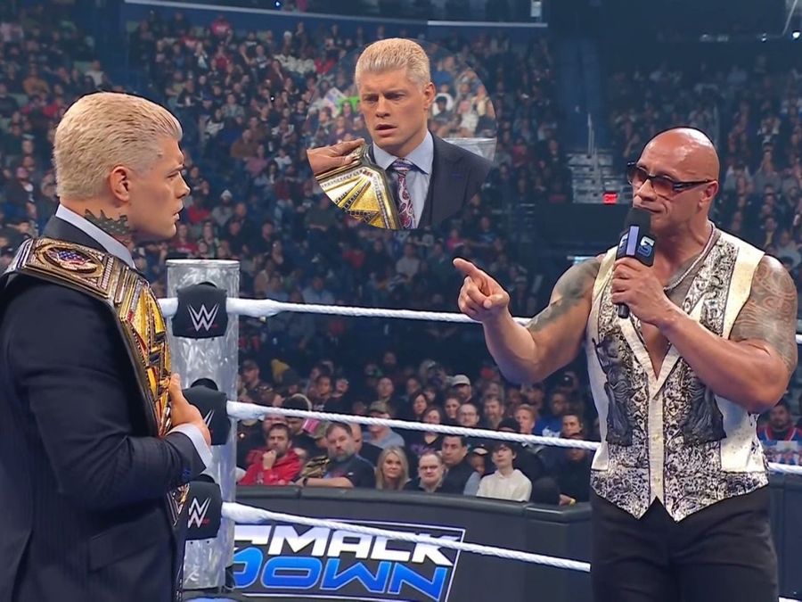 The Rock asks Cody Rhodes' soul and leaves him shocked