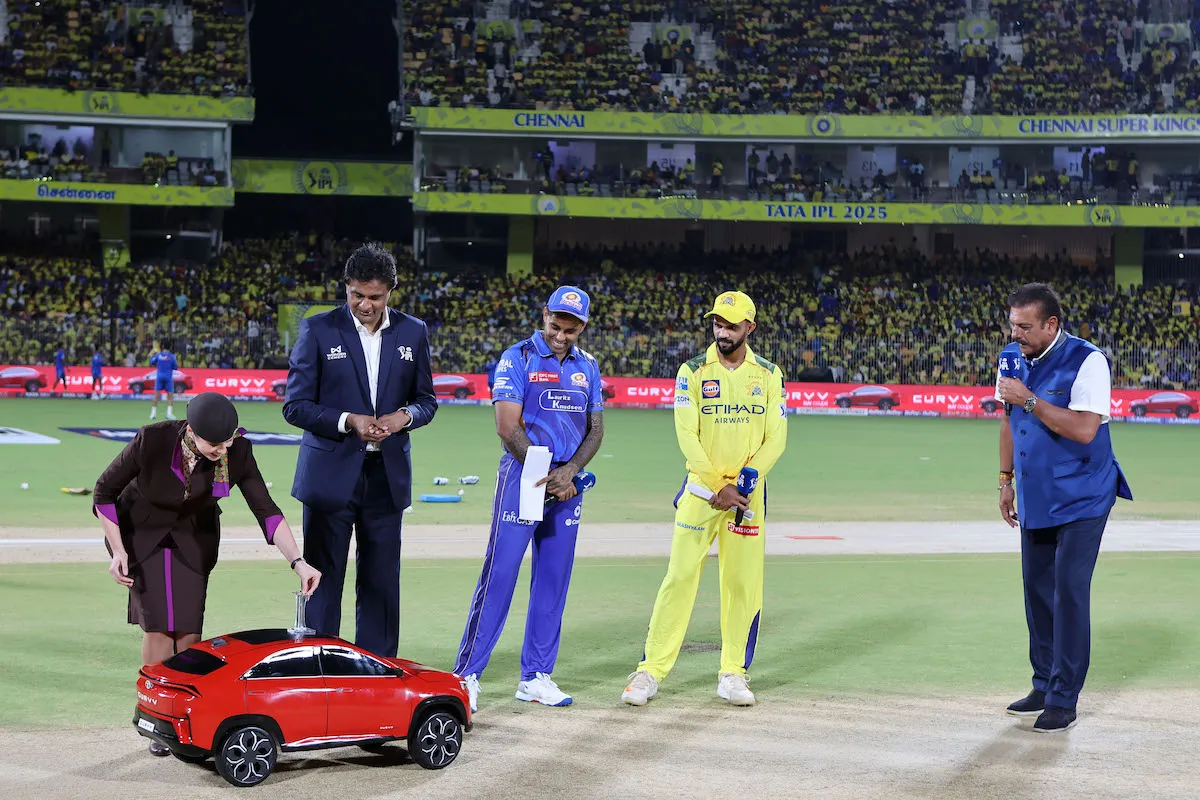 Tata Curvv as the RC Coin Toss Car