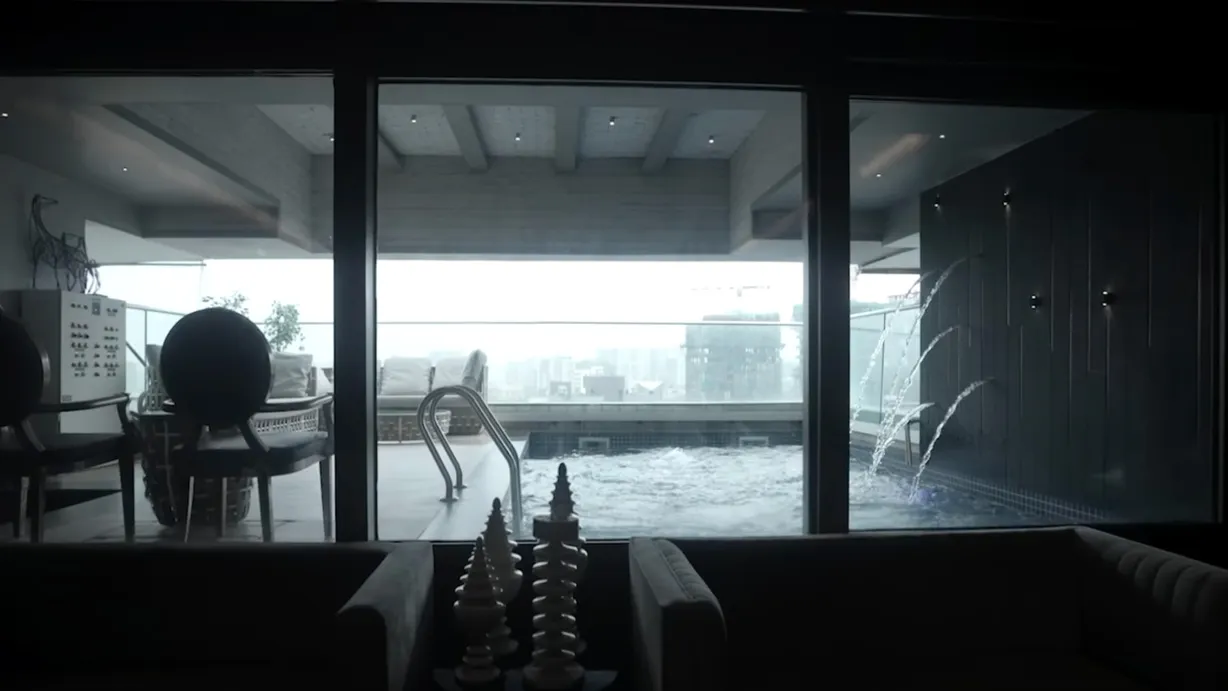 A look inside Jackky Bhagnani and Rakul Preet Singh’s apartment. (Pic: Farah Khan/YT)