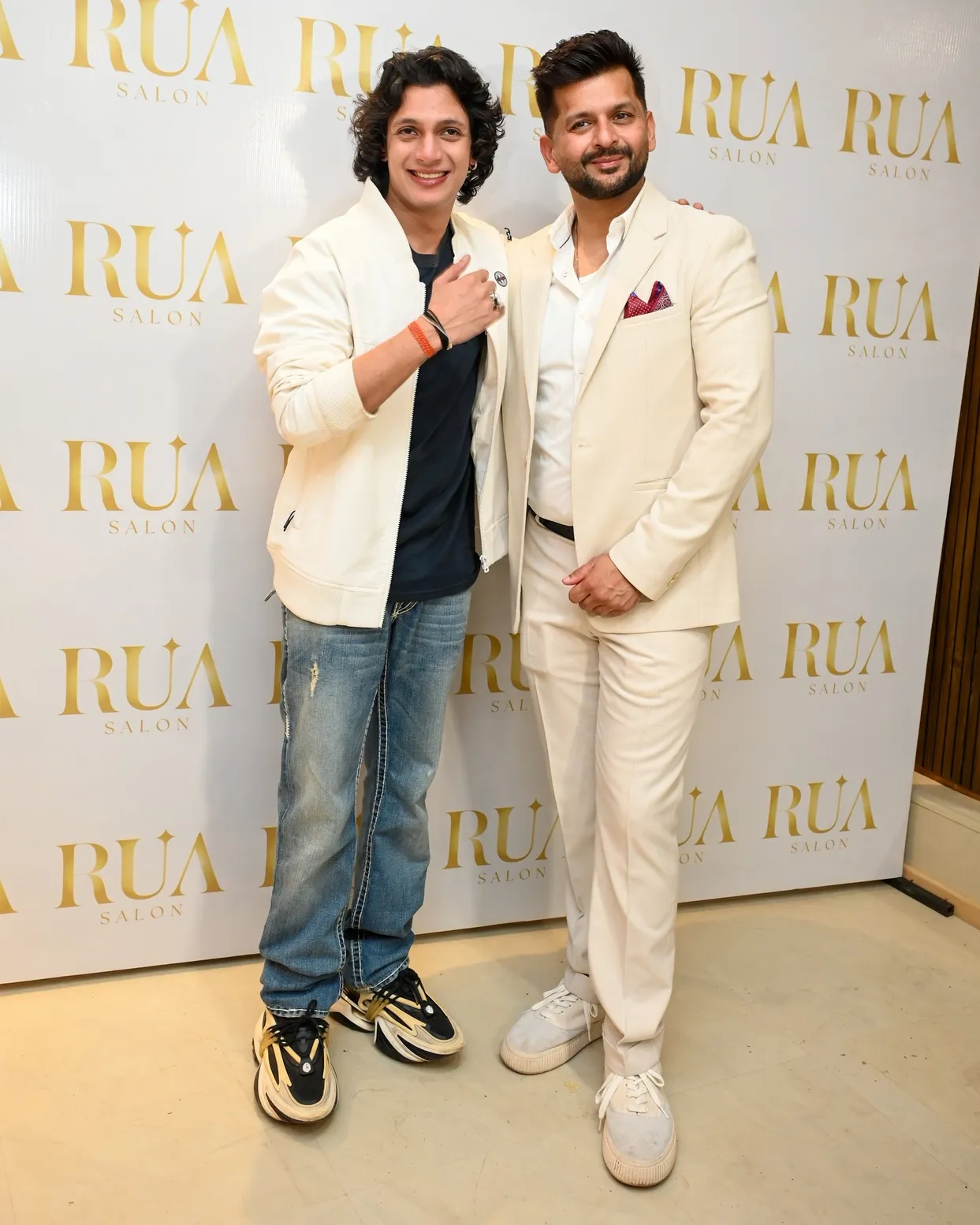 Avitesh Srivastava with Vishal Gupta