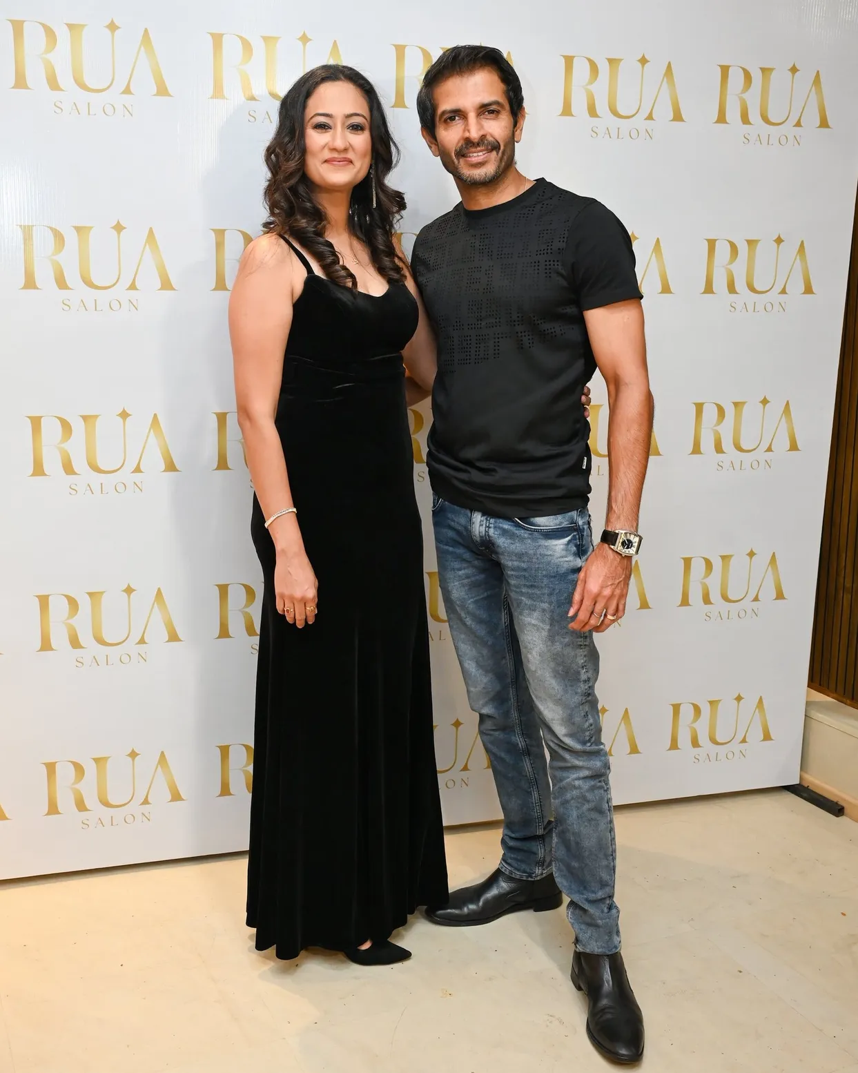 Unnati Gupta with Ankur Nayyar