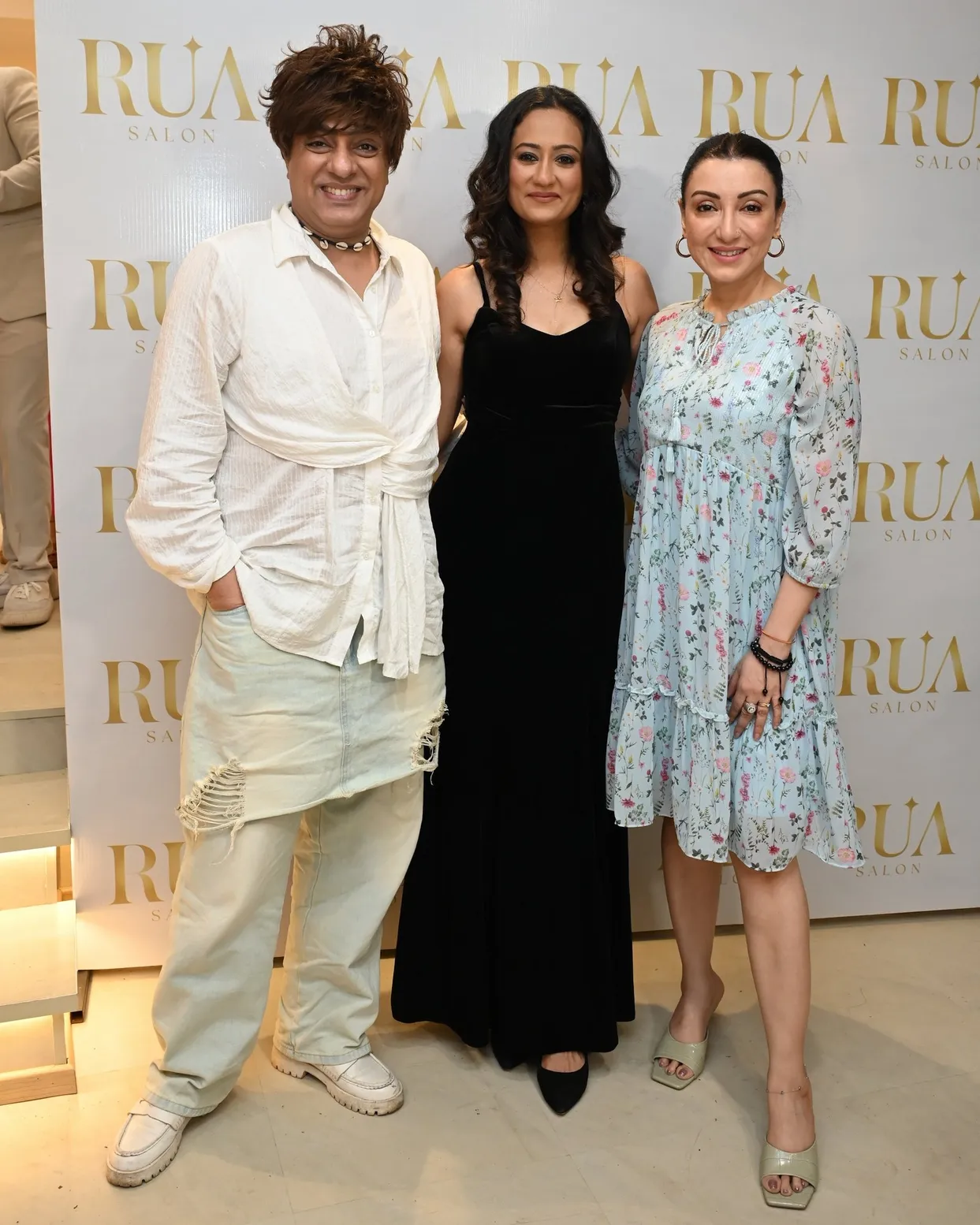 Unnati Gupta, with  Rohit Verma and Madhurima Nigam