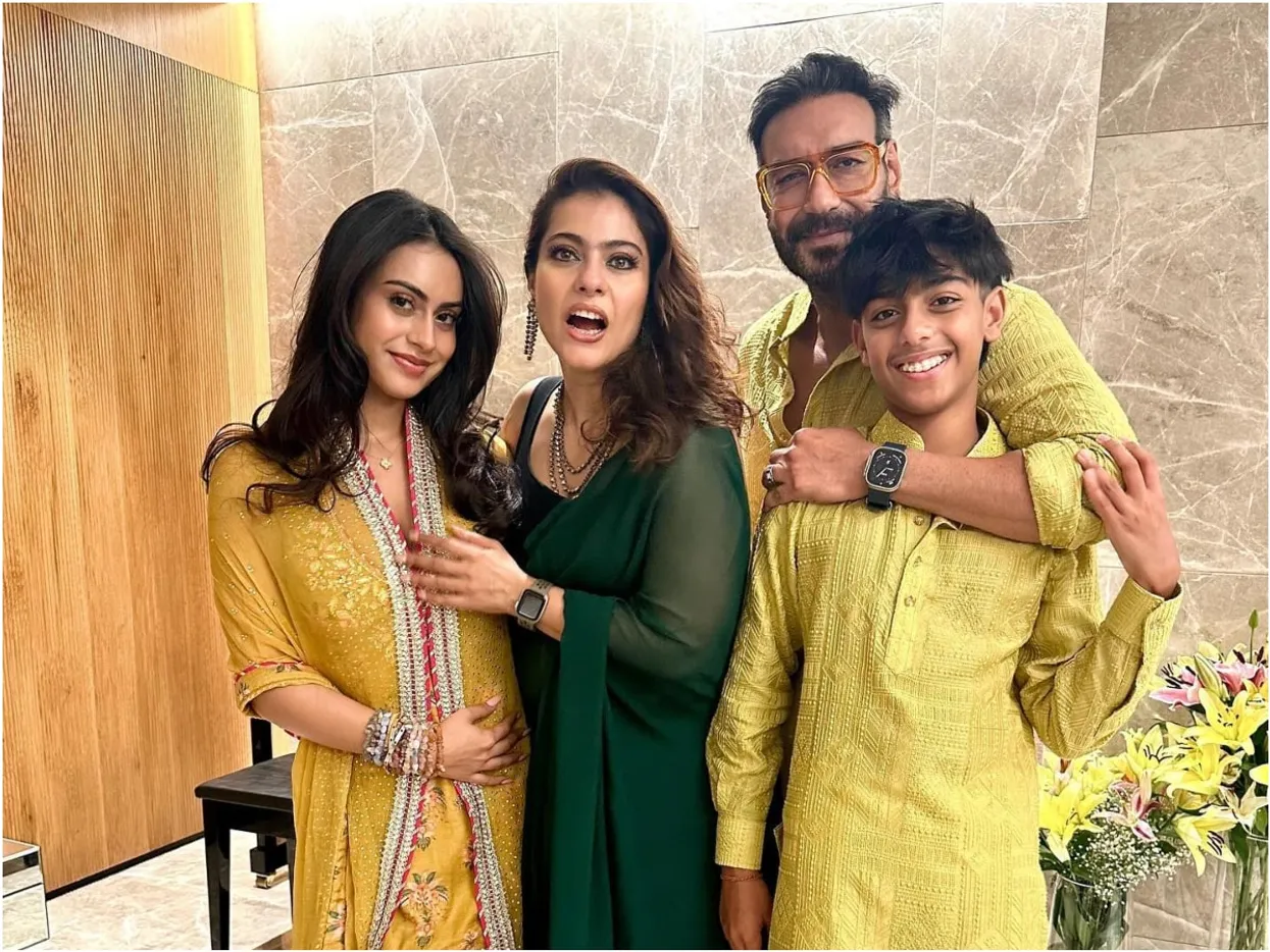 Kajol Drops Stunning Pics With Ajay Devgn, Nysa, Yug; Says Diwali Is  Incomplete Without Their 'Nok-Jhok' - News18