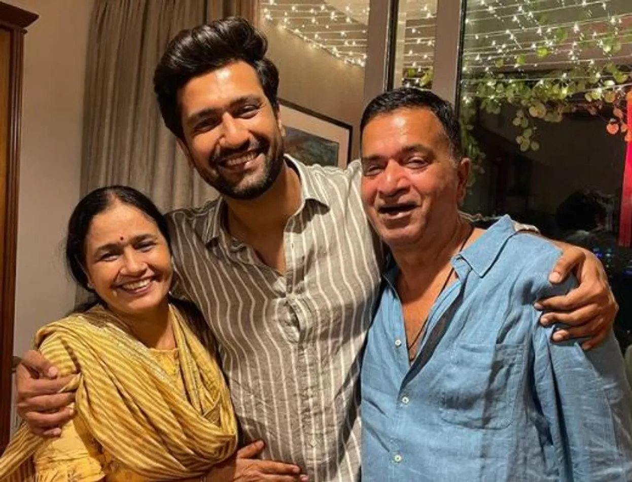 Vicky Kaushal  family photo 