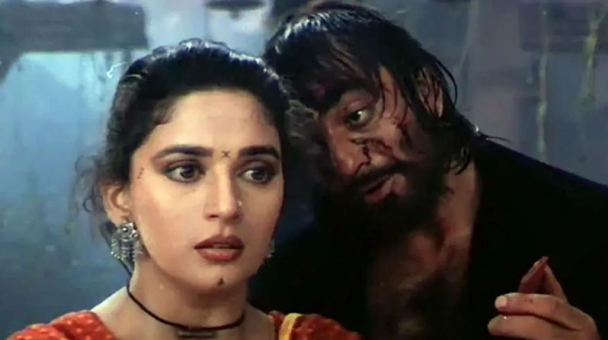 Khalnayak pair Madhuri and Sanjay 