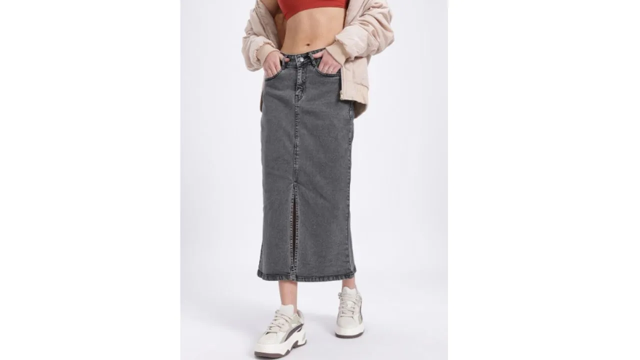 Midi Pencil Skirt