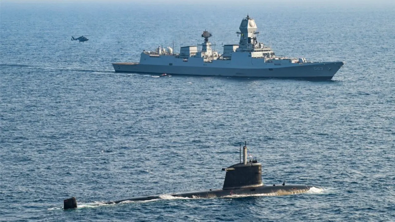 Indian Navy Trident post