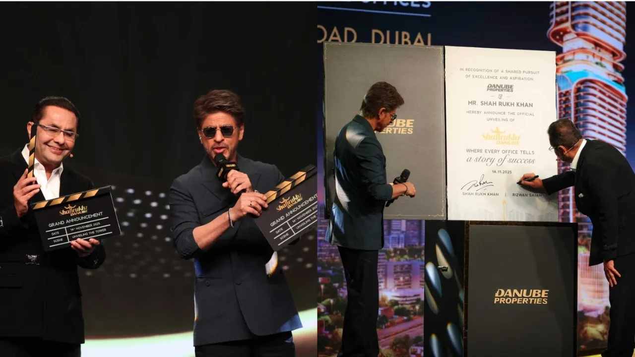 Danube Properties launches 'SHAHRUKHZ by Danube', a 55-storey commercial tower in Dubai