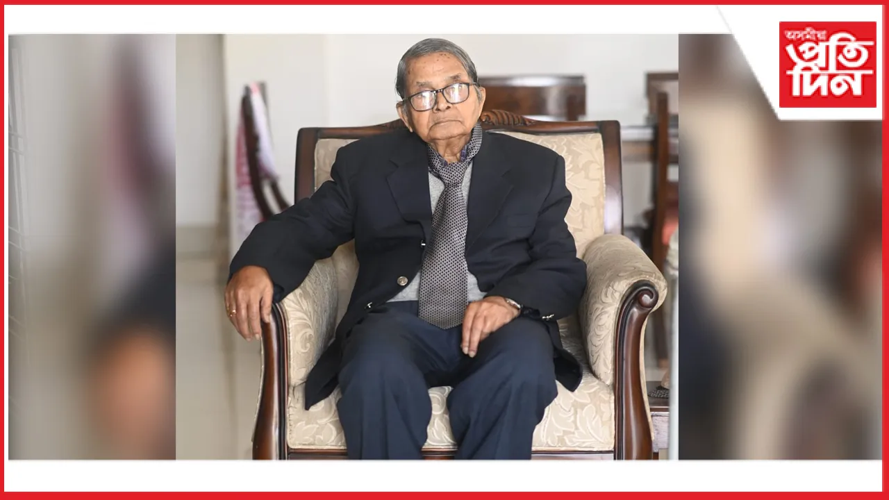 শিৱসাগৰৰ পুৰোধা ব্যক্তি গৌৰীভূষণ বৰুৱাৰ মৃত্যু