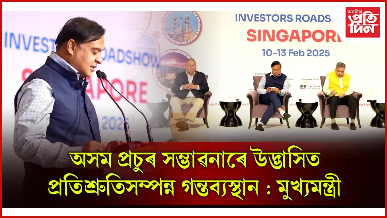 ছিংগাপুৰৰ উপ-প্রধানমন্ত্রীকে ধৰি বিভিন্ন খণ্ডৰ শিল্পপতিৰে গুৰুত্বপূৰ্ণ বৈঠক