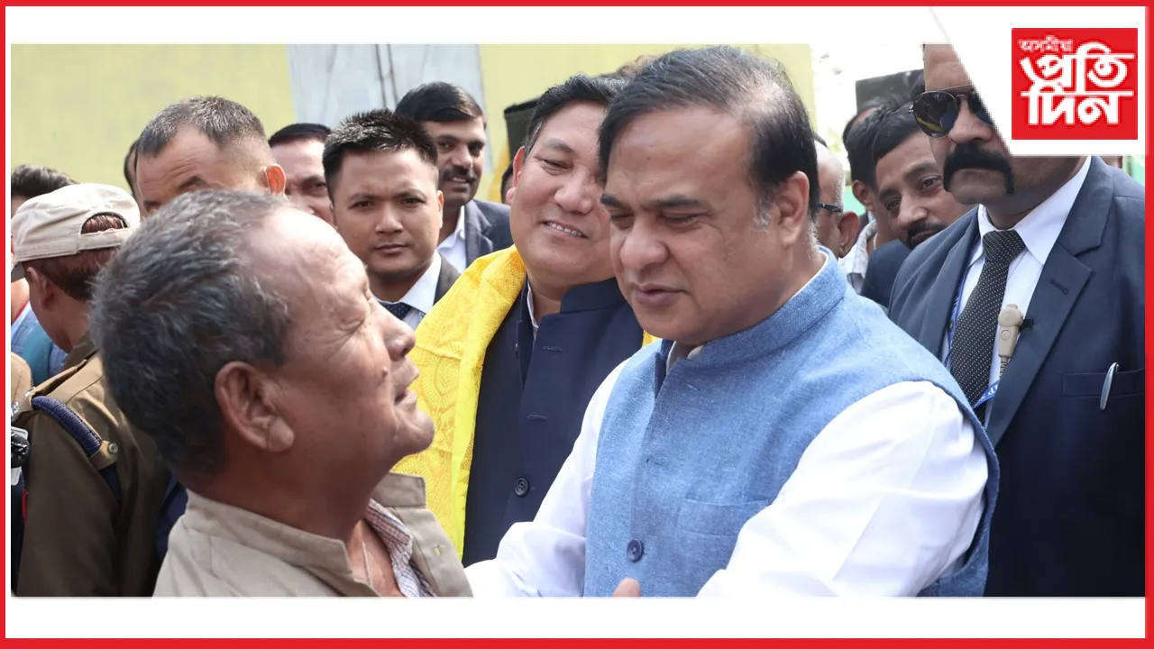 কোকৰাঝাৰত মুখ্যমন্ত্ৰীয়ে সাক্ষাৎ কৰিলে বিভিন্ন দল -সংগঠনৰ প্ৰতিনিধিক