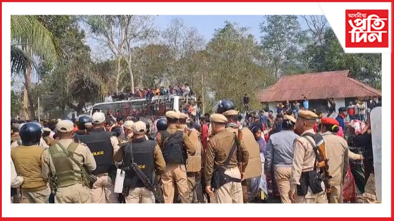 বিহালীৰ জিনজিয়া চাহ বাগিছাত উত্তপ্ত পৰিস্থিতিঃ ৩ সহ পৰিচালকক আটক...