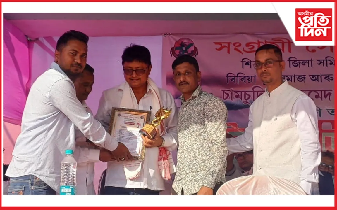 শিৱসাগৰত ফুটবল প্ৰতিযোগিতা সম্পন্ন : চুমনি মিলনজ্যোতি ক্লাবৰ জয় 