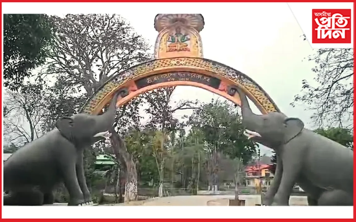 শ্ৰীশ্ৰী বাসুদেৱ থান নৰোৱা সত্ৰত দৌল উৎসৱৰ প্ৰস্তুতিশ্ৰীশ্ৰী বাসুদেৱ থান নৰোৱা সত্ৰত দৌল উৎসৱৰ প্ৰস্তুতি