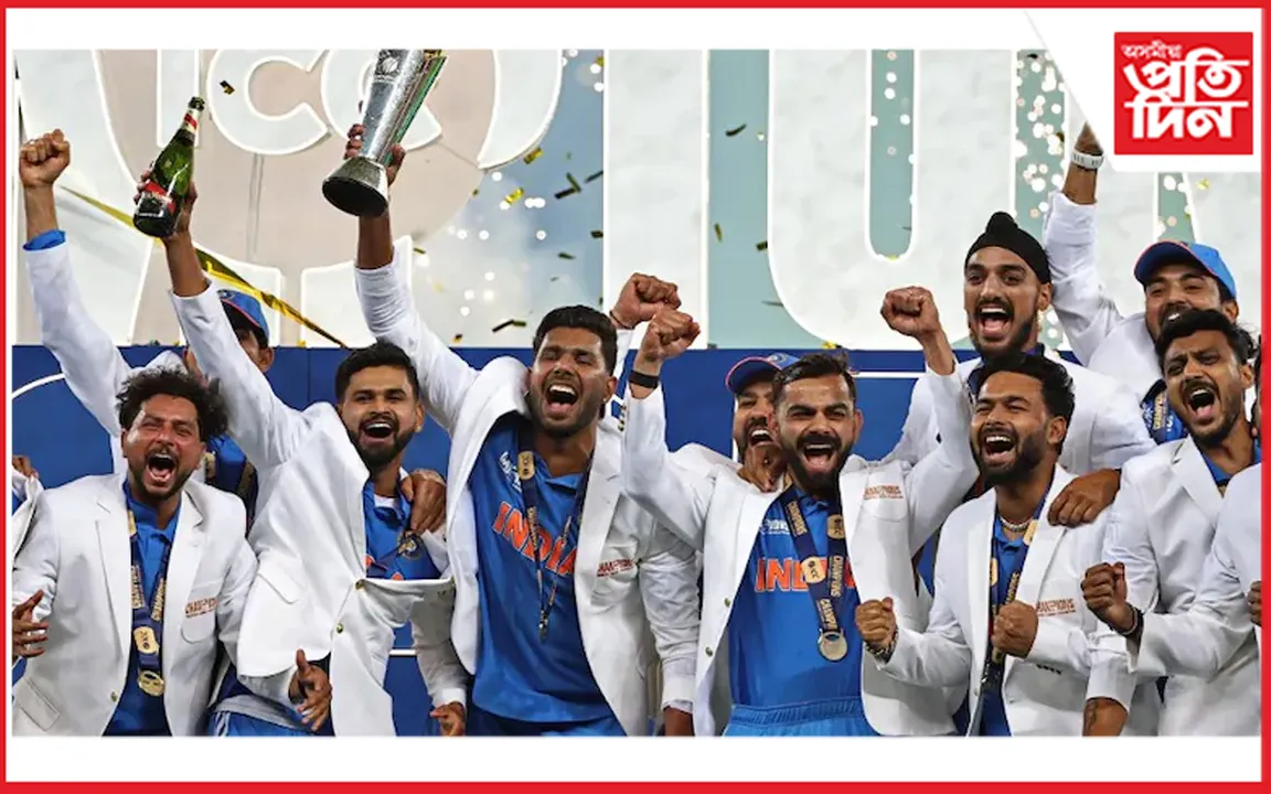 ভাৰতীয় ক্ৰিকেট দললৈ শকত ধন টোপোলা