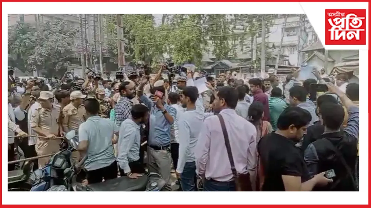 উত্তপ্ত হৈ পৰিছে গুৱাহাটী প্ৰেছ ক্লাবৰ প্ৰতিবাদস্থলী