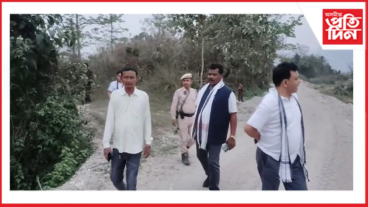 অসম-অৰুণাচল সীমান্তত দুই ৰাজ্যৰ প্ৰশাসনিক বিষয়াৰ যৌথ জৰীপ...