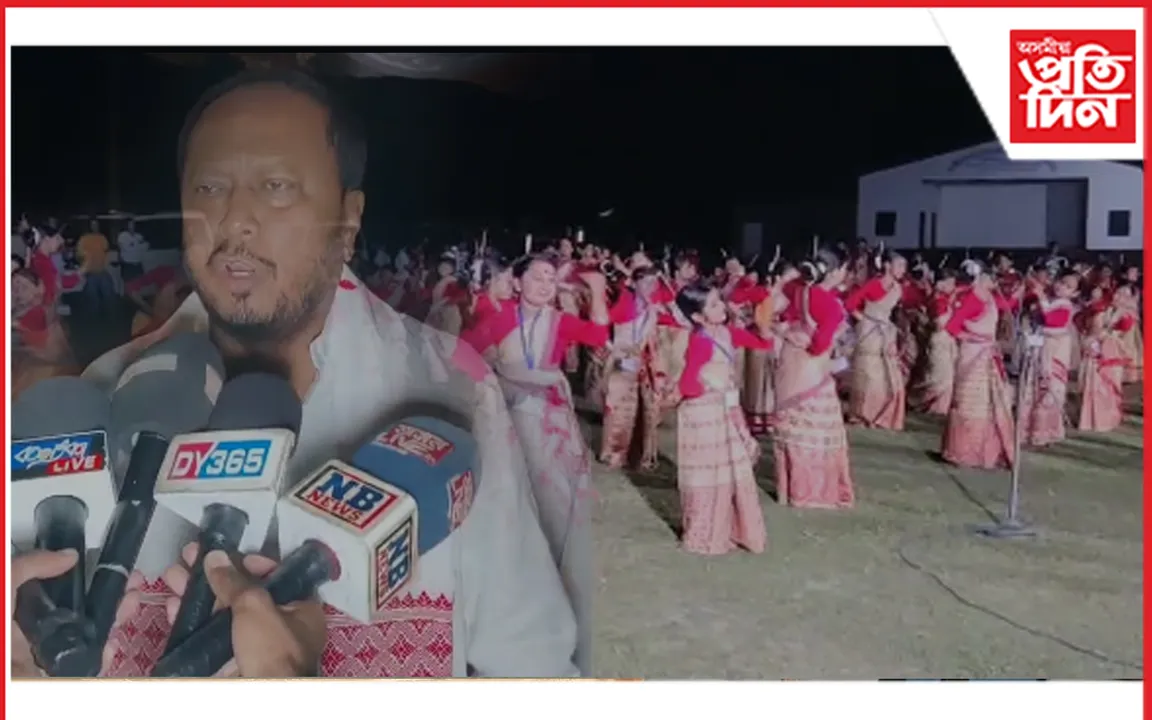 ইটাখোলাত অনুষ্ঠিত ১৫ দিনীয়া বিহু কৰ্মশালাৰ সামৰণি