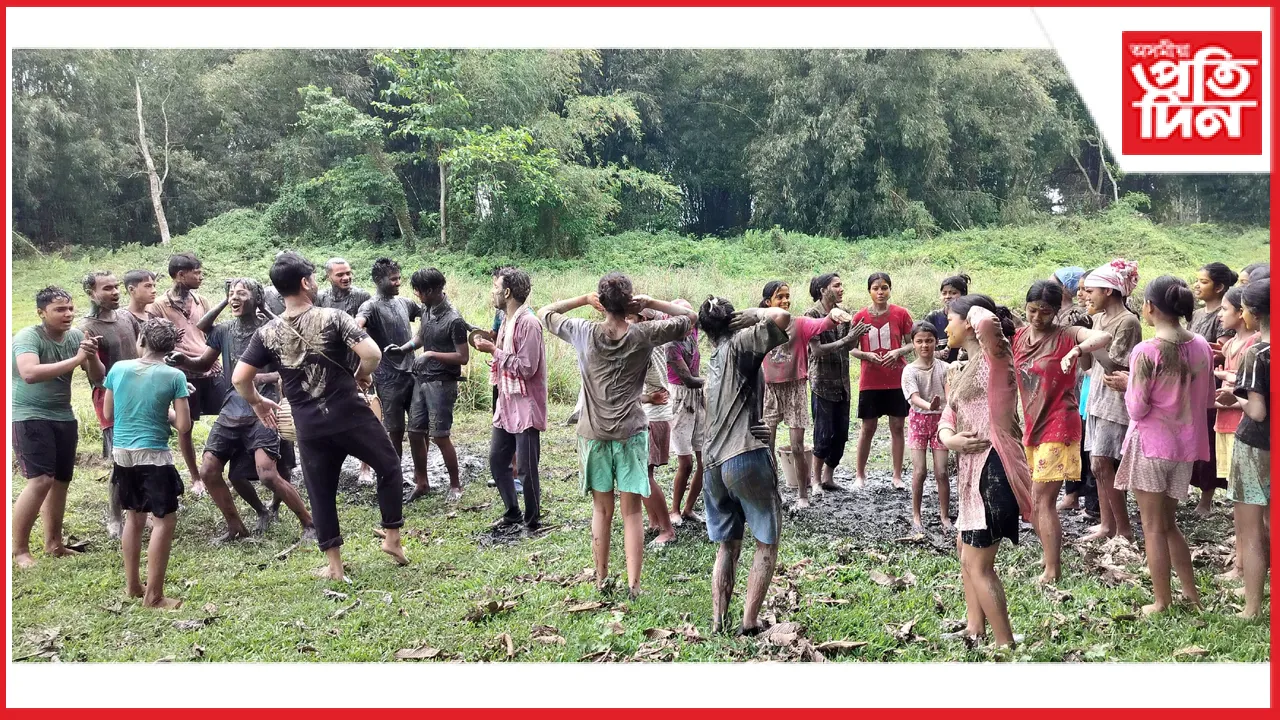 কৃষ্ণপুৰ বৰামাৰি তুলসীজানত বোকা বিহু পালন   