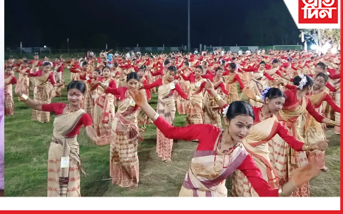 এহেজাৰ নাচনীৰ বিহু নাচ