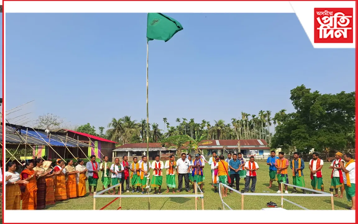 হাওৰাঘাট তিনিআলিত ৰংজালী বৈশাগু উৎসৱৰ শুভাৰম্ভ