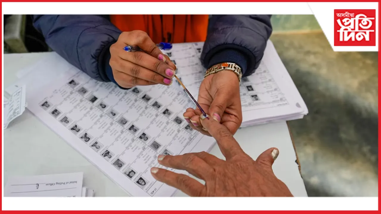 বিশ্বনাথ জিলাৰ তিনি বিধানসভা সমষ্টিত শান্তিপূৰ্ণভাৱে সমাপন ভোটগ্ৰহণ