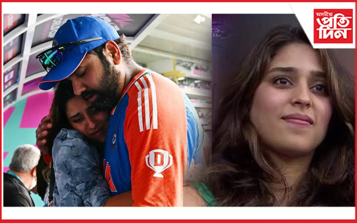 টেষ্ট ক্ৰিকেটৰ পৰা ৰোহিতৰ অৱসৰ : শোকত ভাগি পৰিছে পত্নী ৰিতিকা