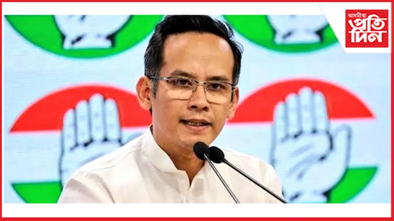 সভাপতিৰ দায়িত্ব লাভ কৰাৰ পিছতে অসমবাসীৰ আশীৰ্বাদ বিচাৰিলে গৌৰৱ গগৈয়েঃ উল্লেখ কৰিলে পত্নীৰ প্ৰসংগও...