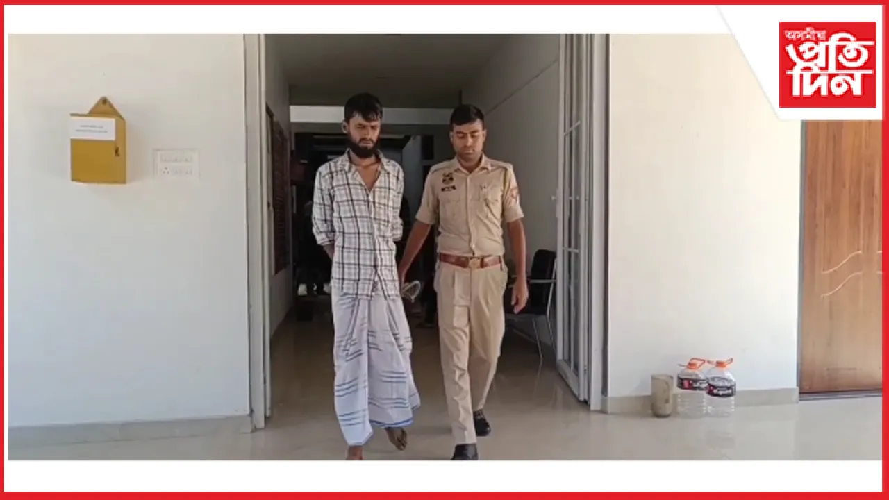 আৰক্ষীৰ জালত গভাইত বাইক চোৰ