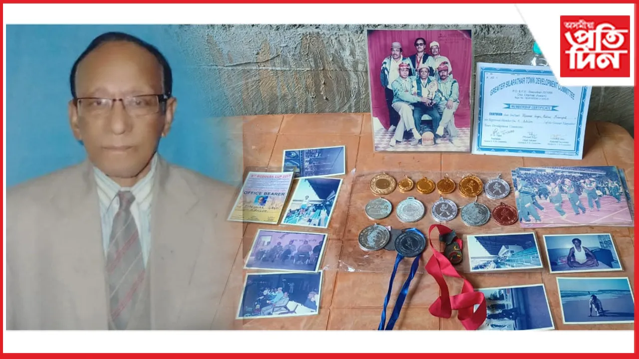 চিলাপথাৰৰ ক্ৰীড়া আৰু শৈক্ষিক ক্ষেত্ৰখন উকা কৰি বৈকুণ্ঠ গমন কৰিলে টিপেশ্বৰ গগৈয়ে 