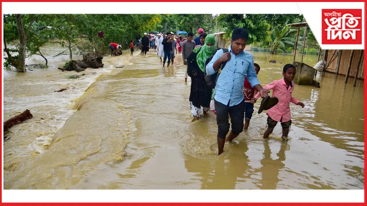 বান বিধ্বস্ত কাছাৰত পুনৰ দুদিনলৈ বন্ধ ঘোষণা শিক্ষানুষ্ঠান...