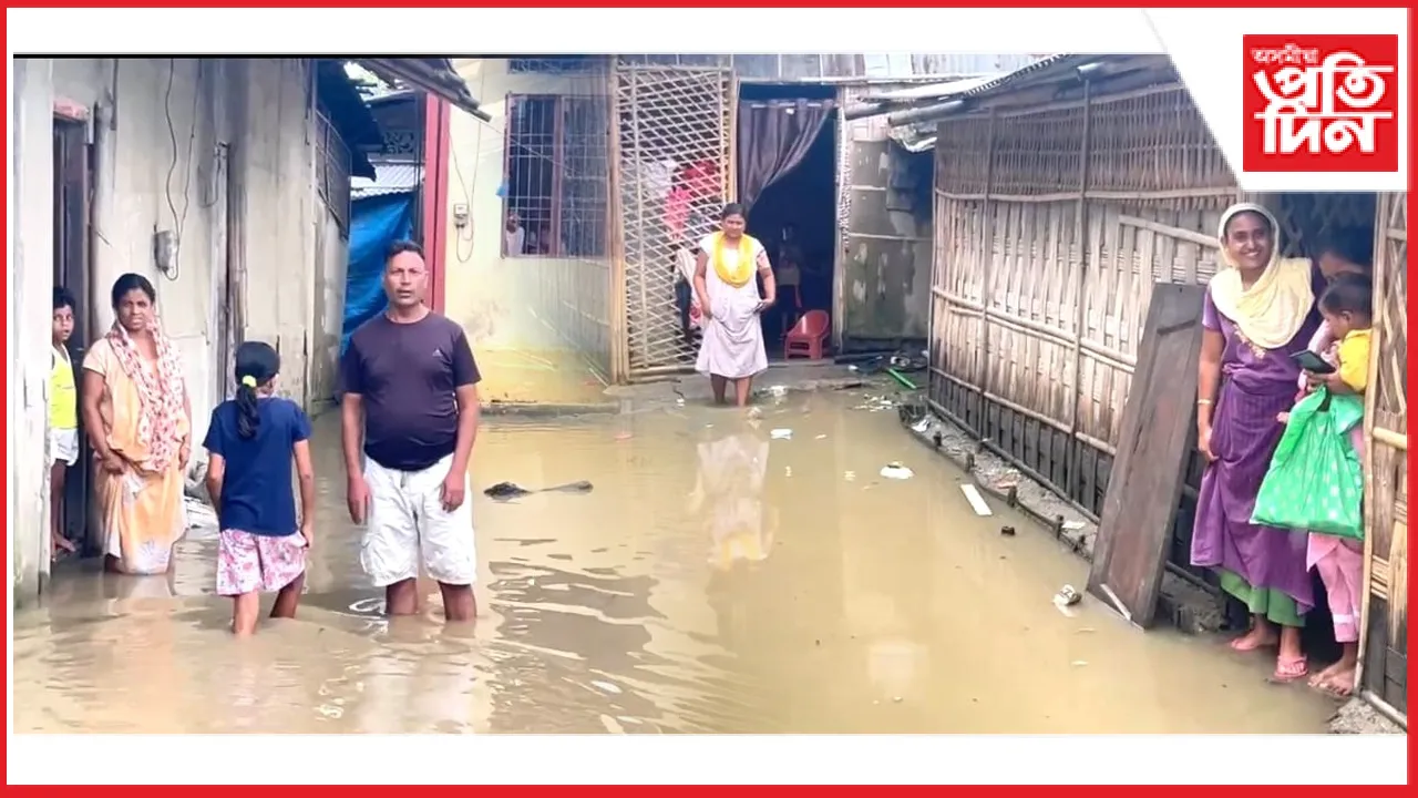 এজাক বৰষুণতে কৃত্ৰিম বানৰ কবলত পৰিল ঢকুৱাখনাৰ ৭নং ৱাৰ্ডবাসী