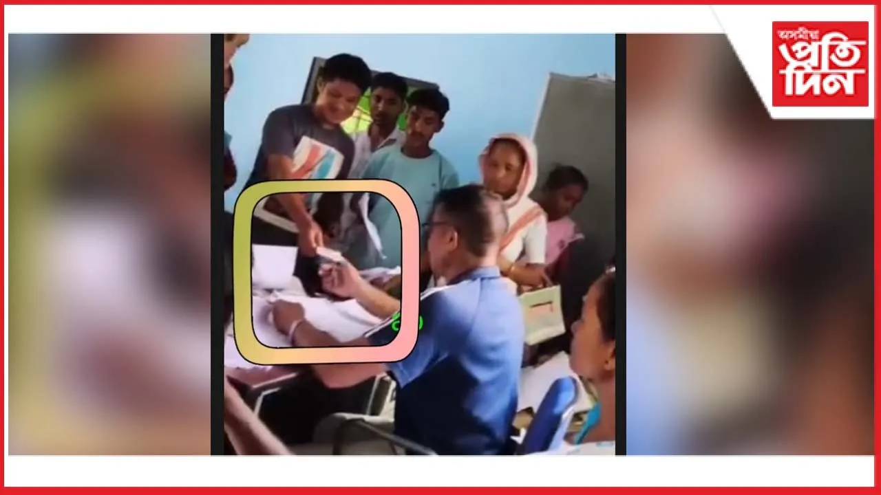 ঘিলামৰা উন্নয়ন খণ্ডত কমিচনভোগীৰ দৌৰাত্ম্যঃ  গ্ৰাম ৰোজগাৰ সহায়কৰ উৎকোচ লোৱাৰ দৃশ্য বন্দী কেমেৰাত