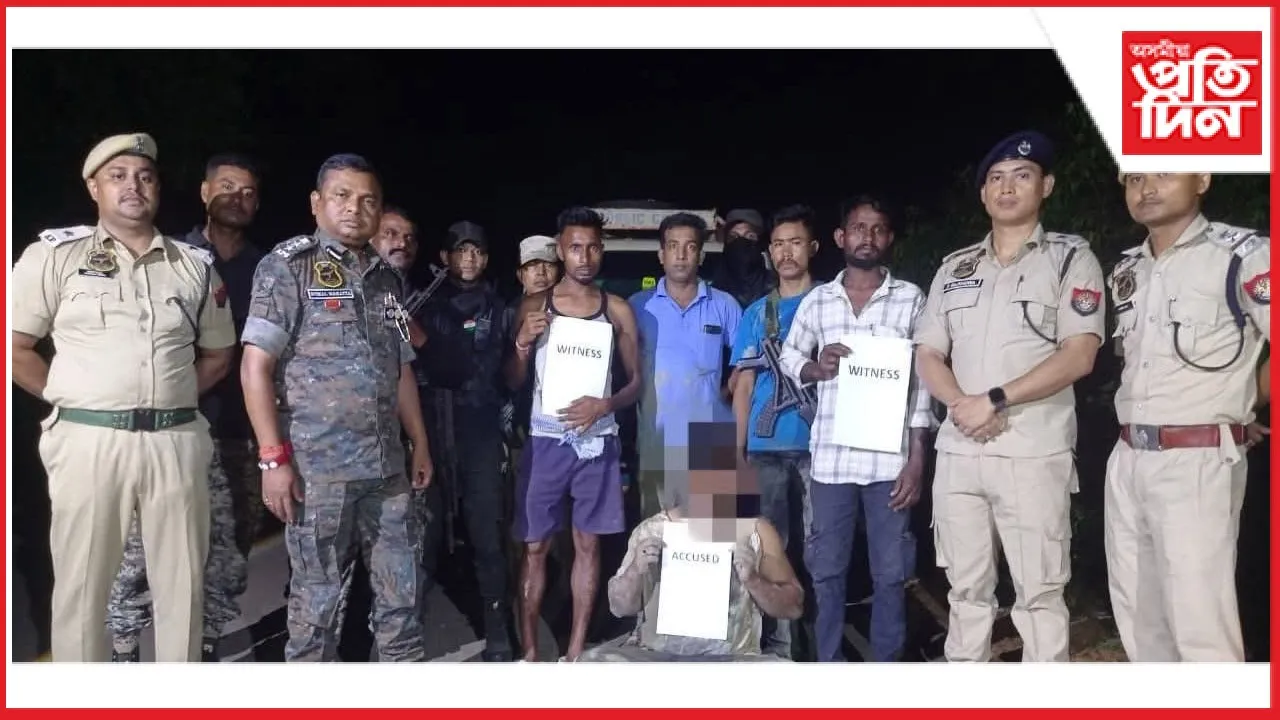 কাছাৰৰ লক্ষীপুৰত প্ৰায় ২.৮ কোটিৰ মূল্যৰ হেৰ'ইন জব্দঃ এজনক গ্ৰেপ্তাৰ