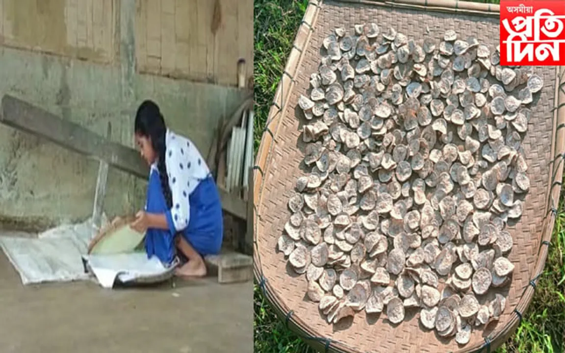 নাৰায়ণপুৰত ছাত্ৰীৰ চমকপ্ৰদ উদ্ভাৱন : কেঁচা কলৰ পৰা আটাগুৰিৰ বিকল্প প্ৰস্তুত...
