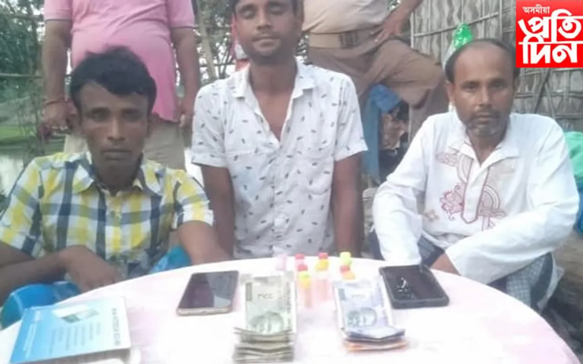 নগাঁৱত ড্ৰাগছ, নিচাযুক্ত ঔষধ, নকল ধন সহ ন জনক গ্ৰেপ্তাৰ